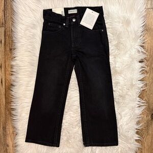 Toughskins Boys Bootcut Jeans Black Size 5 NEW